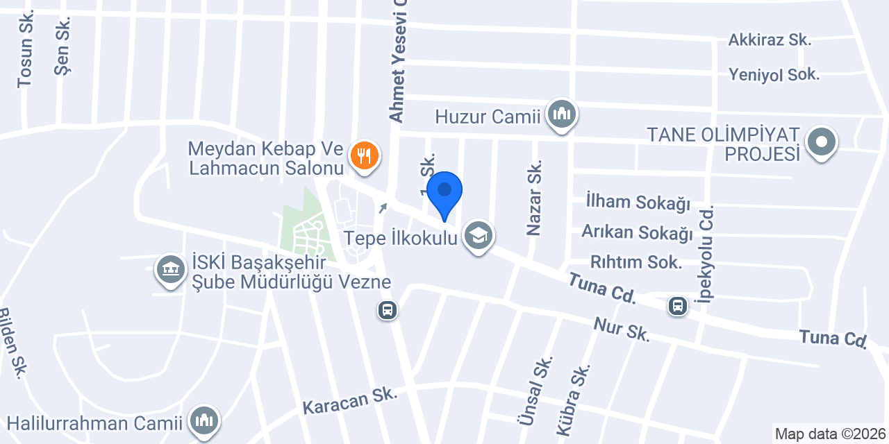 Aluç Yapı İnşaat Emlak konumu
