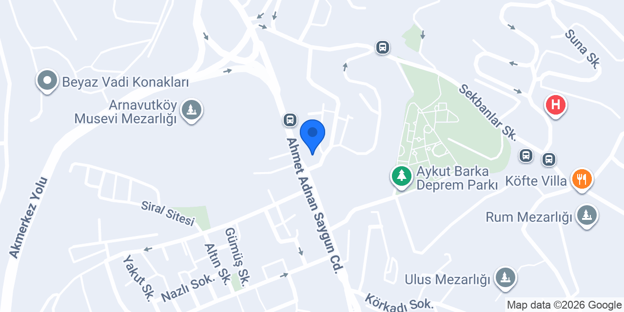 Akbank Ulus/İst. Şubesi konumu