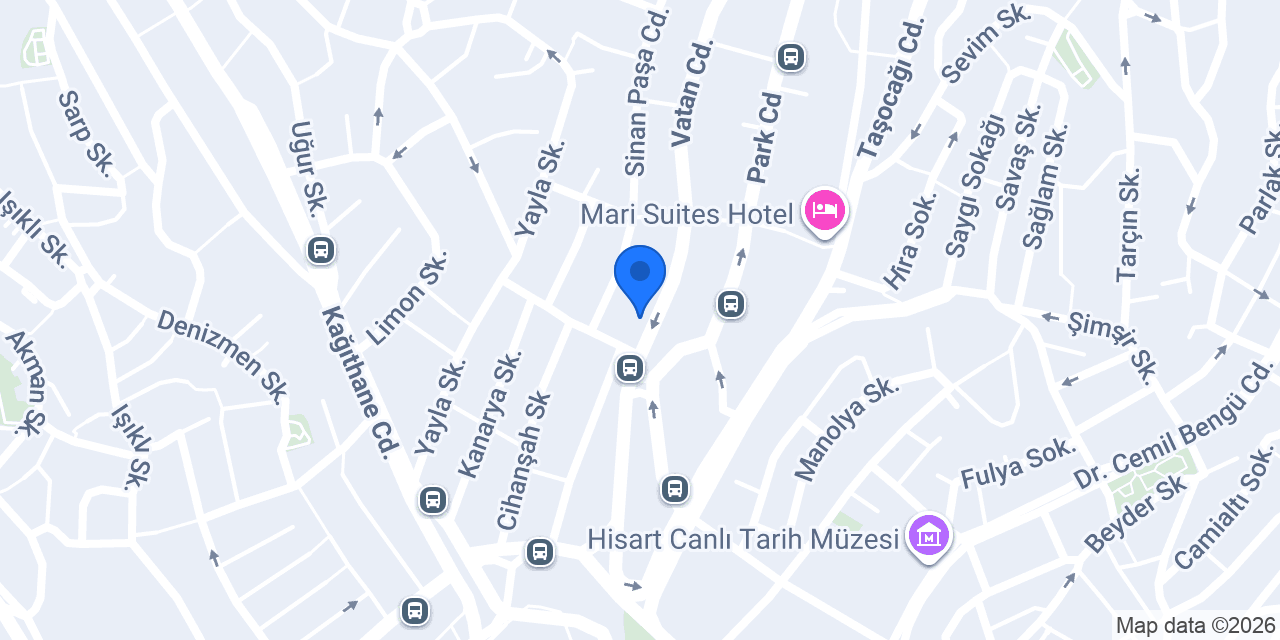 Sezgin Hukuk Bürosu konumu