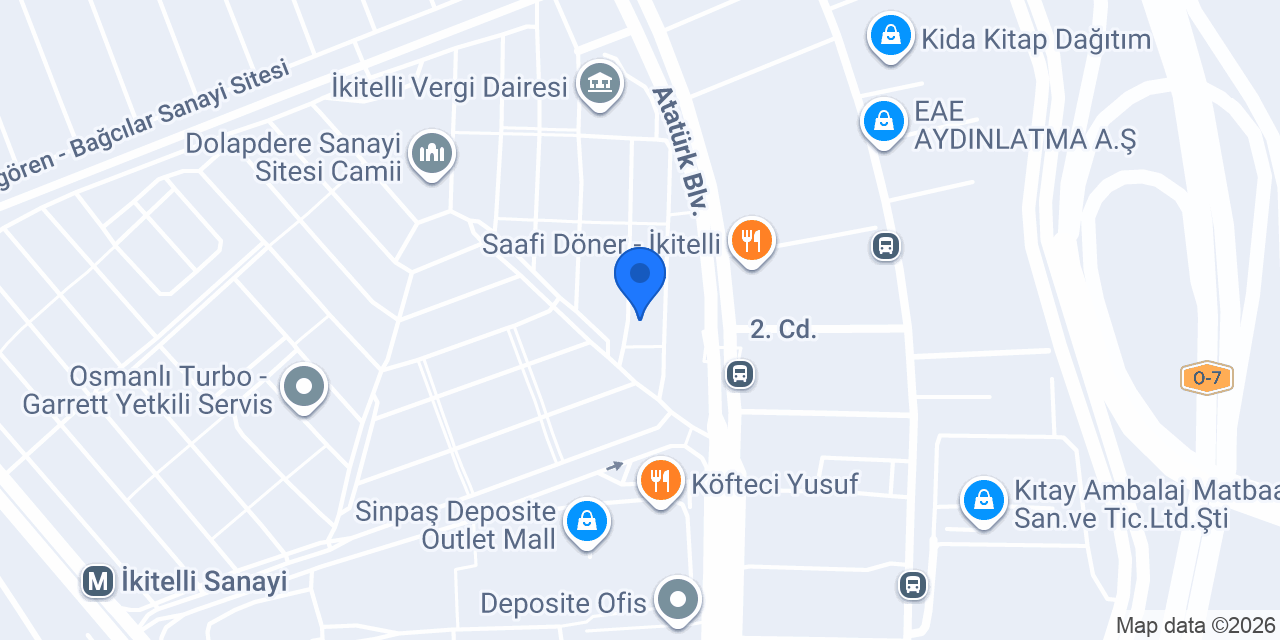 Gökce oto konumu