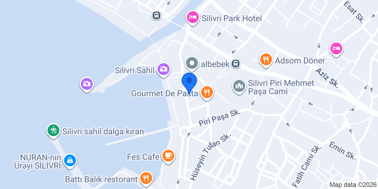 Karışık Pizza Silivri konumu