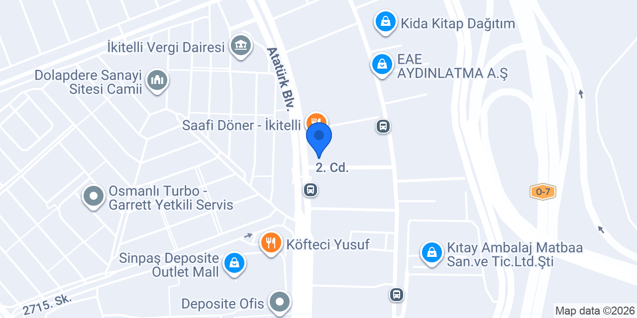 Dini Kitaplık - Başakşehir konumu