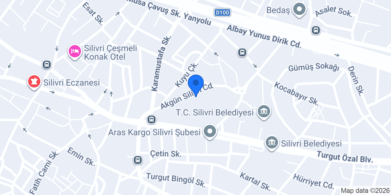BK kuaför silivri konumu