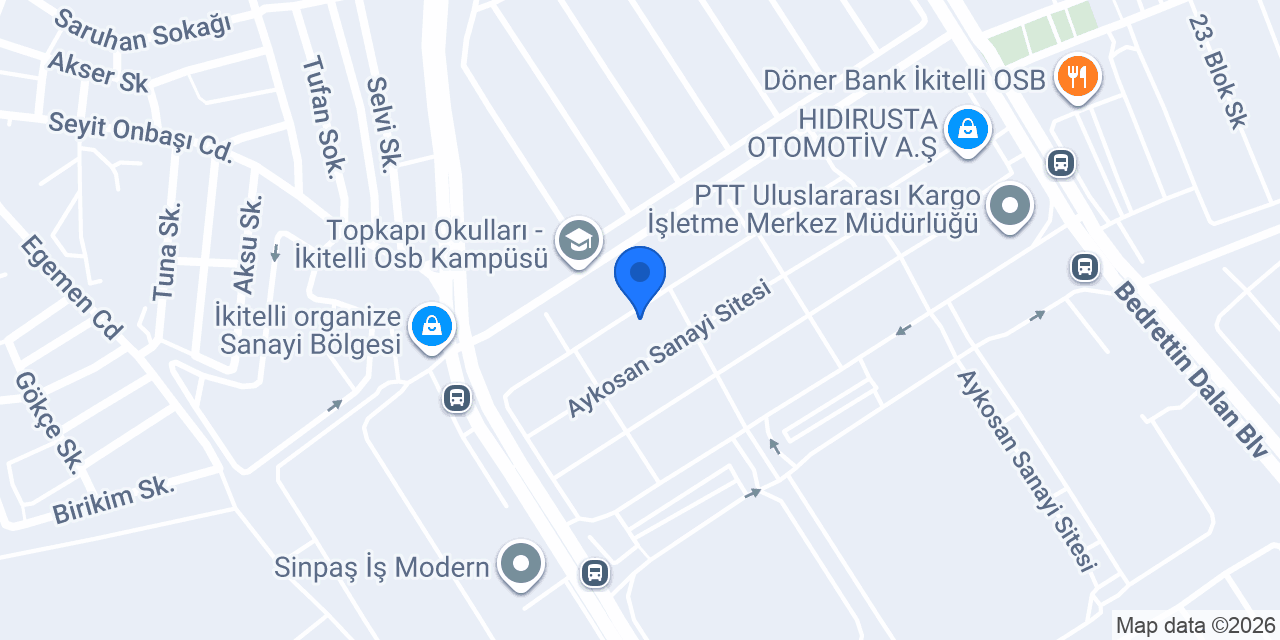 Tuşe Taban konumu