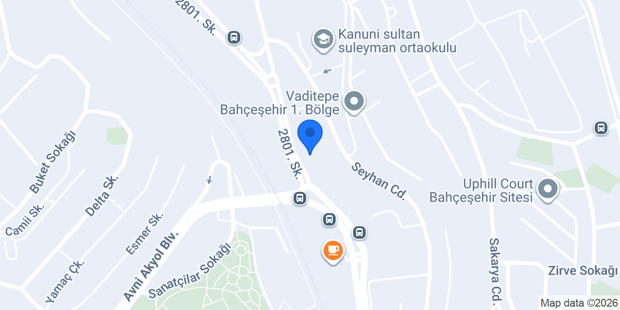 Baş Tacı Concept Store konumu