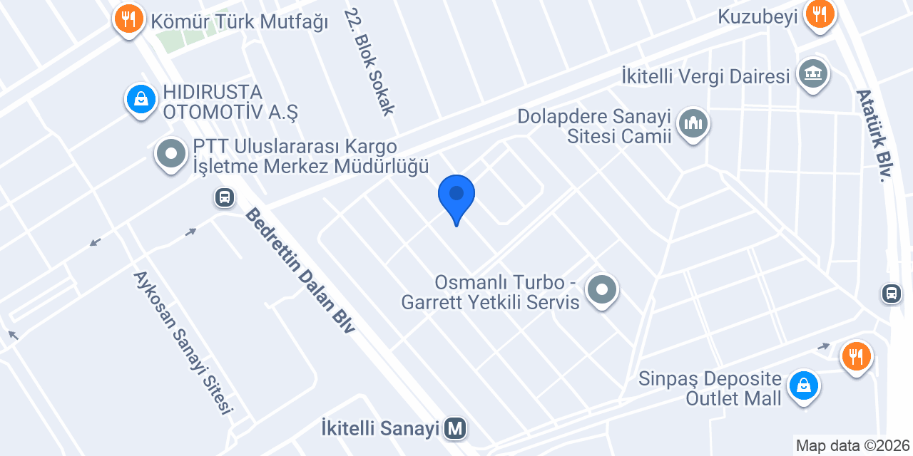 Toptaş konumu