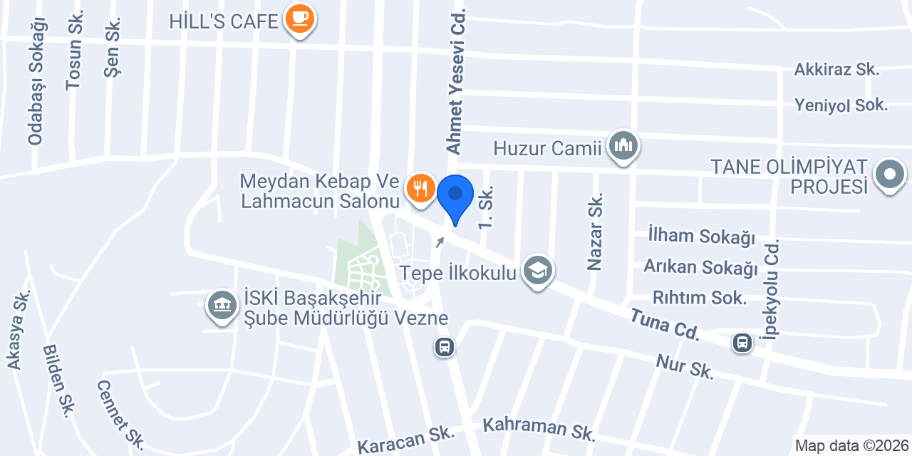 Arya Müzik Akademisi konumu