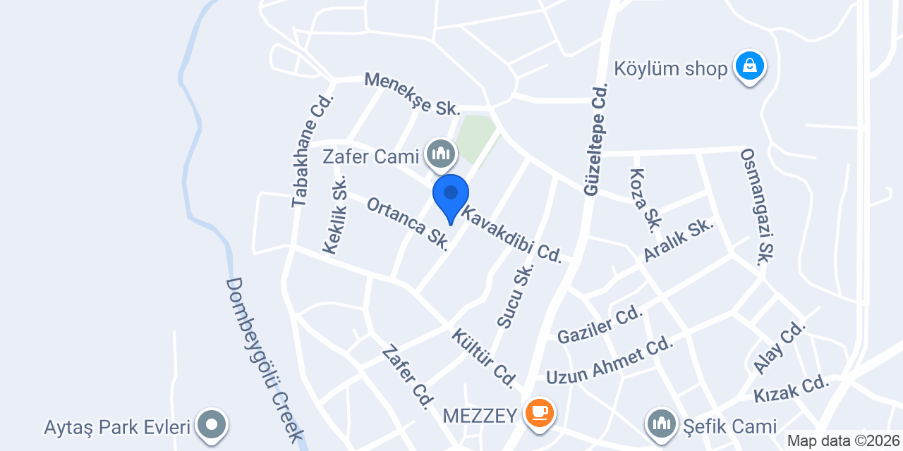 YENER MOBİLYA konumu