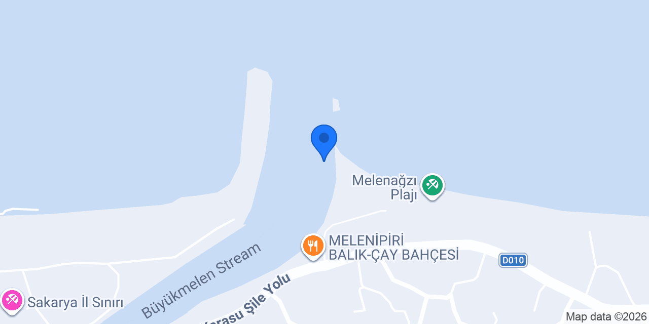 Melenipiri Balık Evi-Cafe konumu