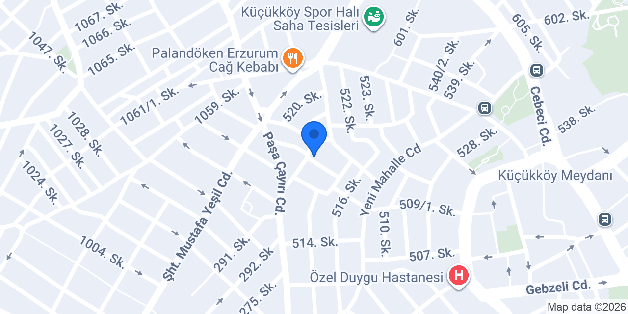 Arya Aydınlatma konumu