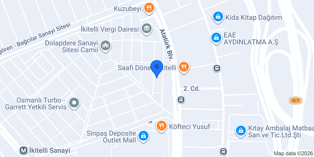 CANMER TURİZM konumu