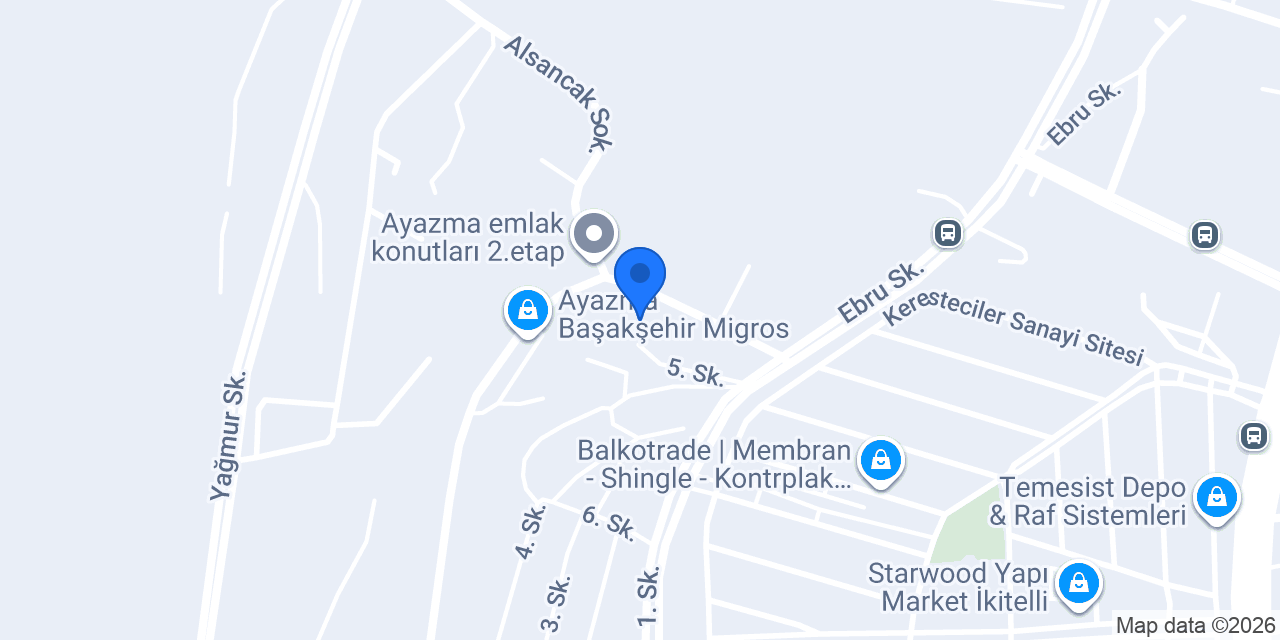Güneli Fırın Ayazma konumu