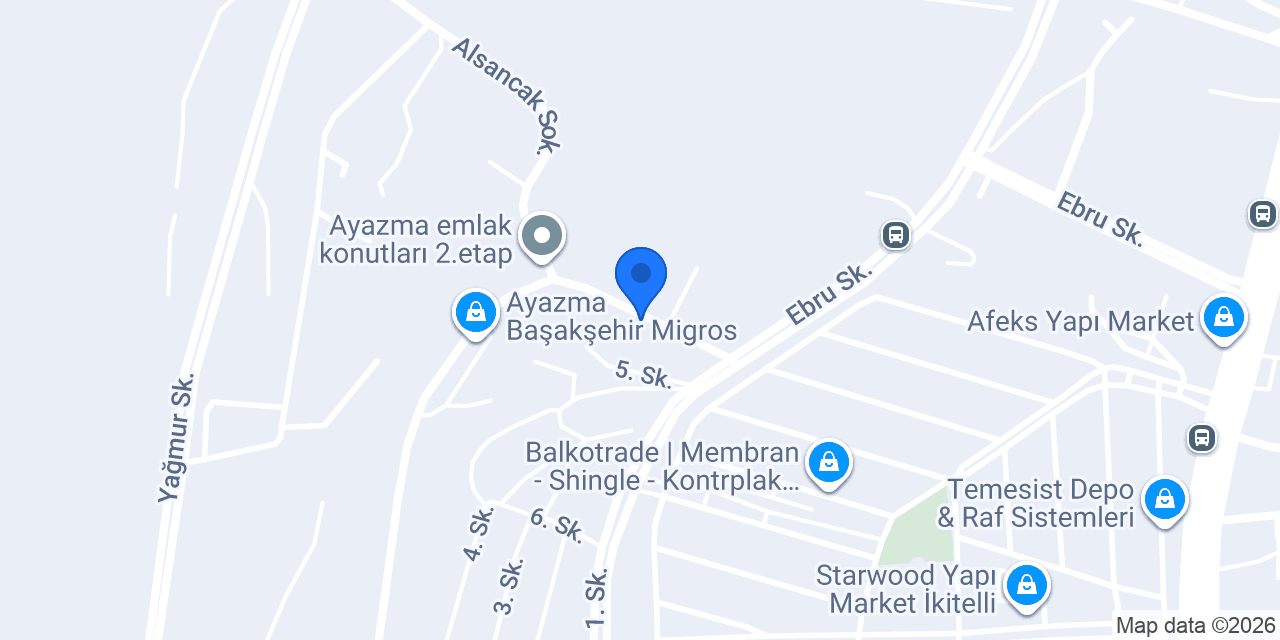 Ayazma Eczanesi konumu