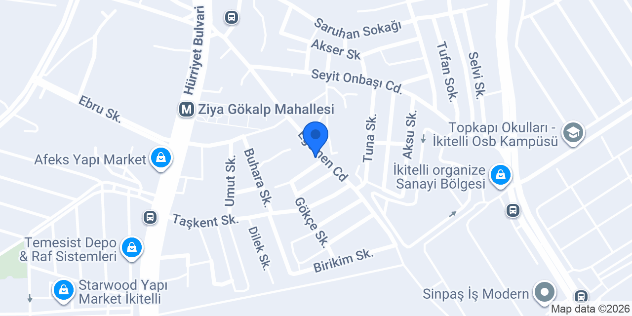 Gül Eczanesi konumu