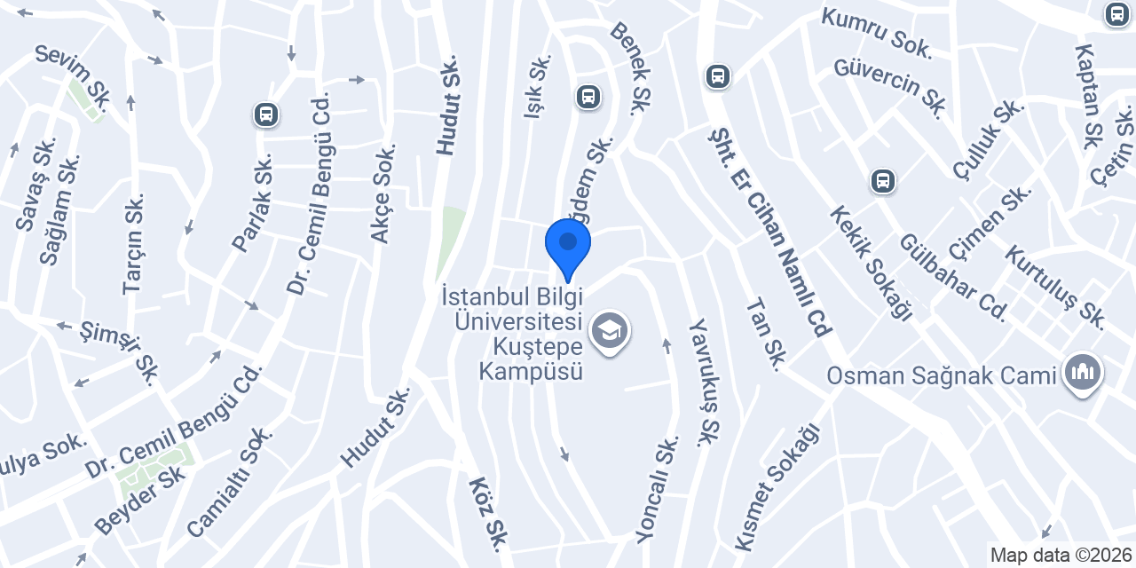 Bilgi Cafe konumu