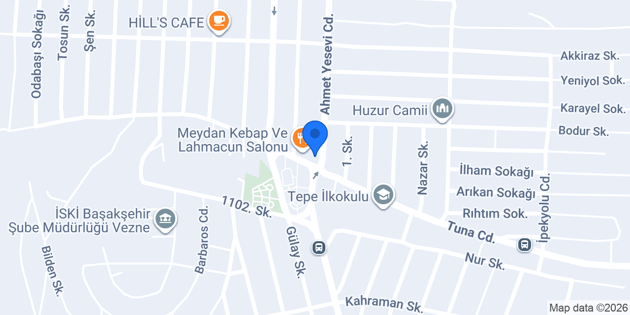 Güvercintepe sağlık kabini / Evde sağlık konumu