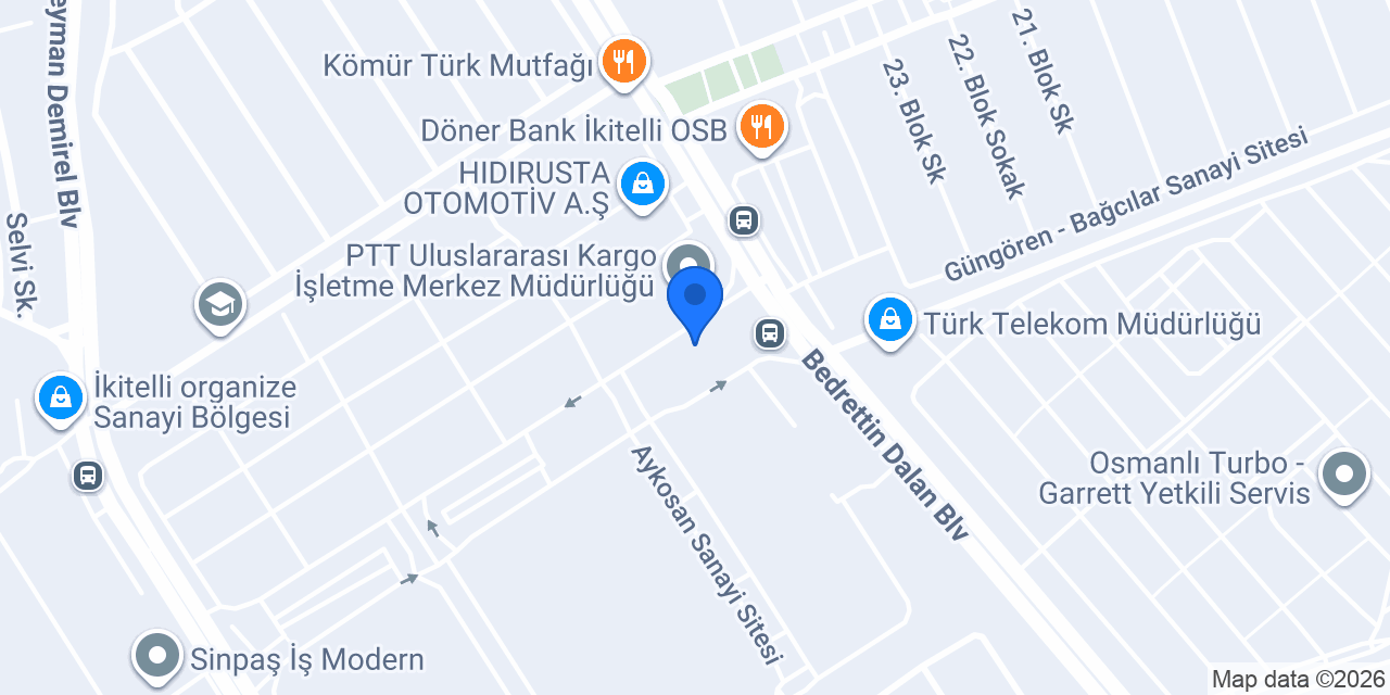 Dilek Pastanesi Aykosan konumu