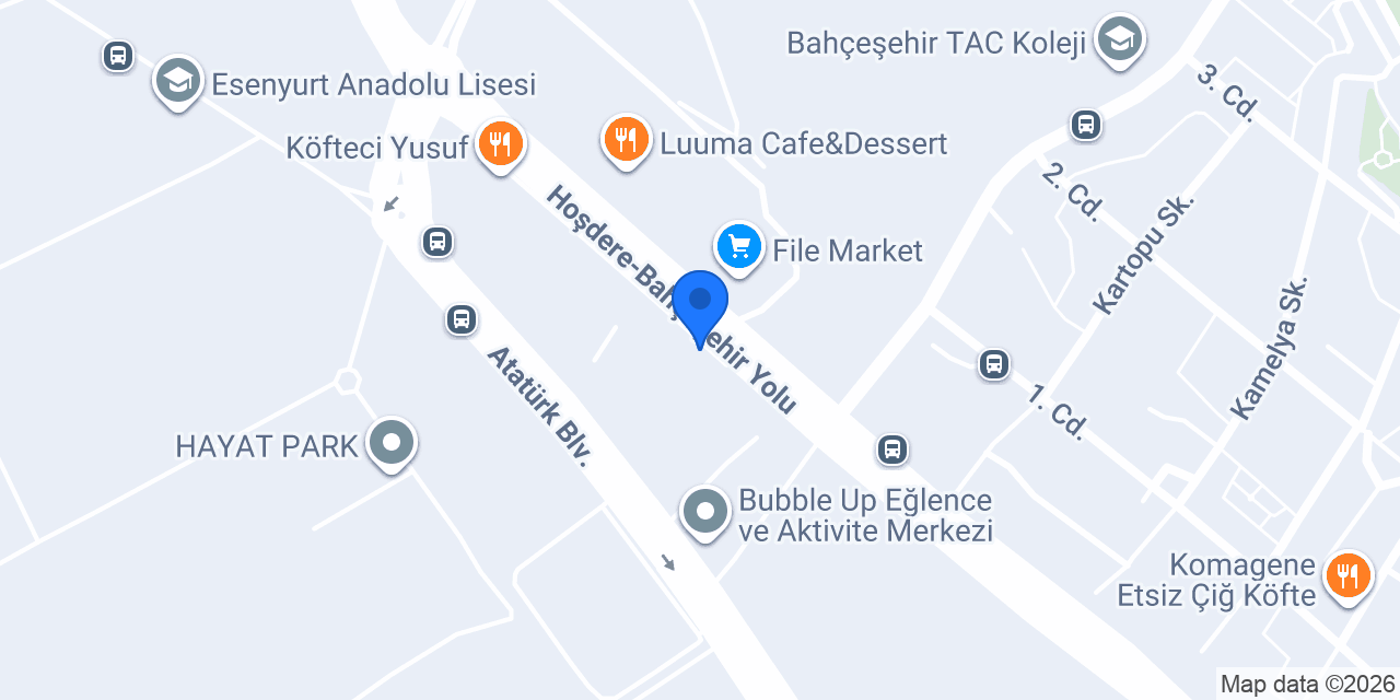 Granny’s Waffles & Kumpir Bahçeşehir konumu