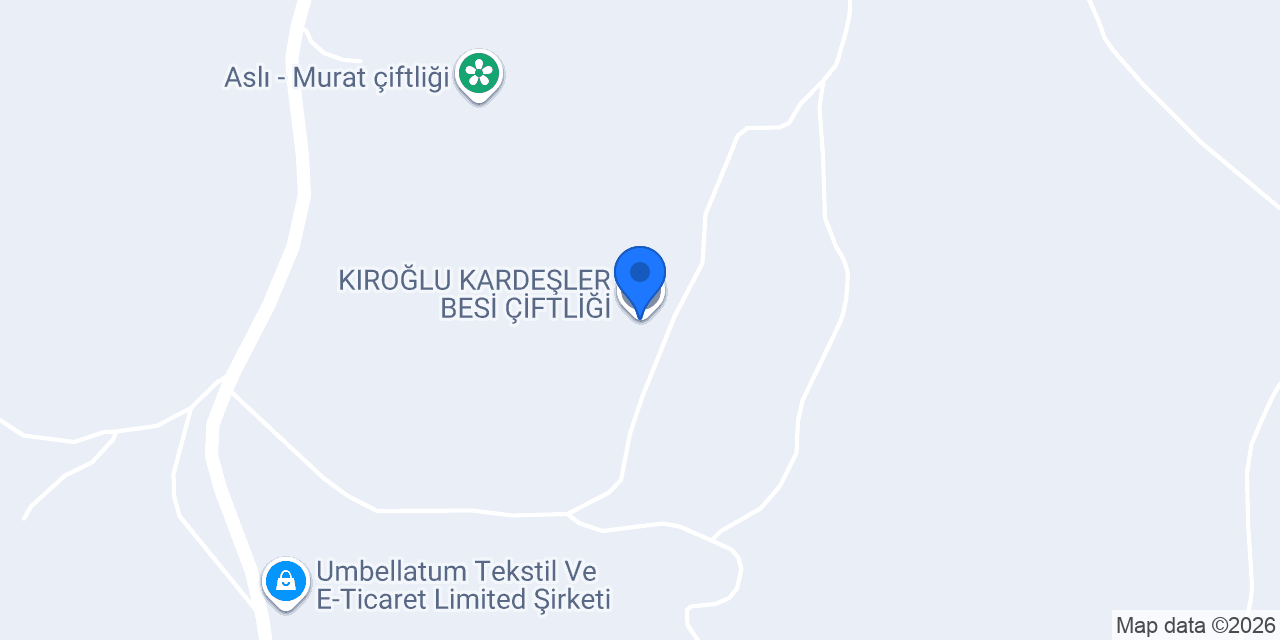 KIROĞLU KARDEŞLER BESİ ÇİFTLİĞİ konumu