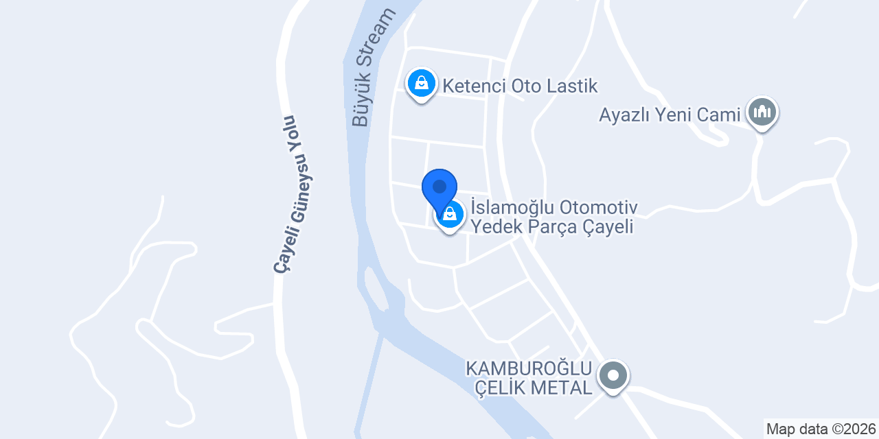 AFCD Mekanik Servis konumu