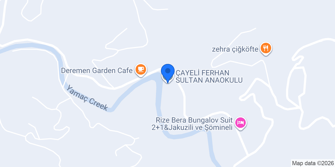 ÇAYELİ FERHAN SULTAN ANAOKULU konumu
