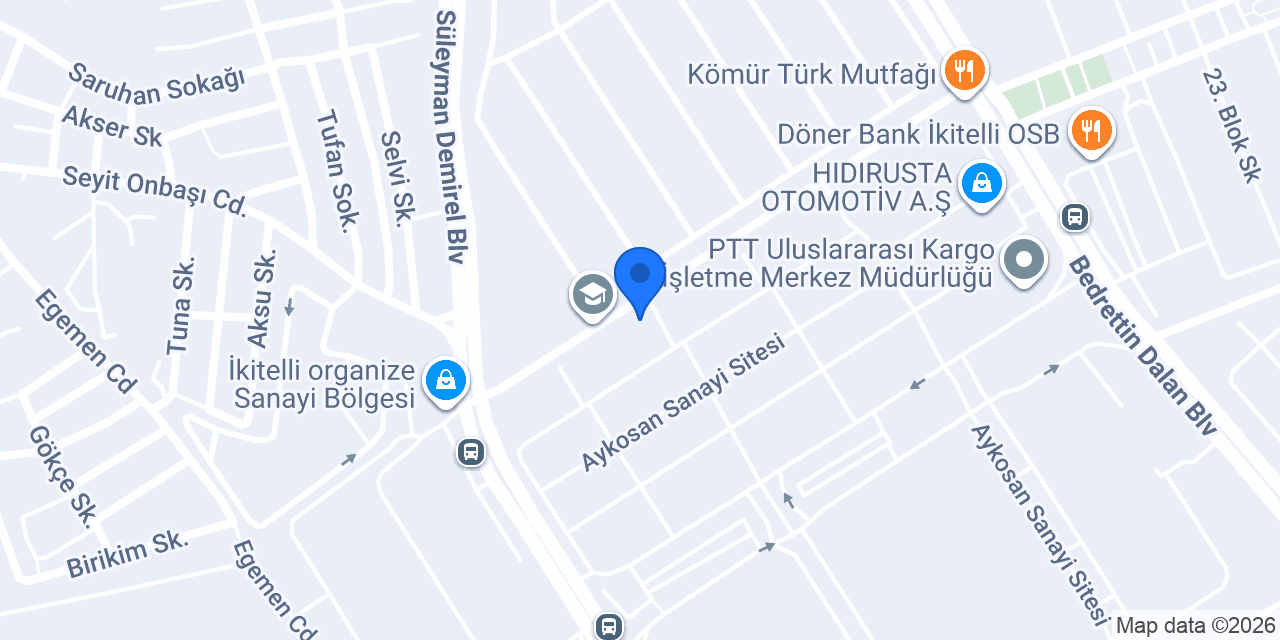 Heg Gıda konumu
