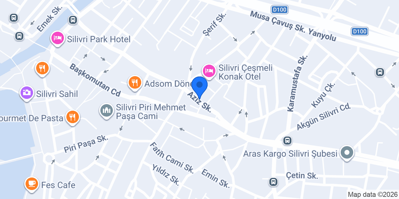Silivri Turan İnşaat konumu