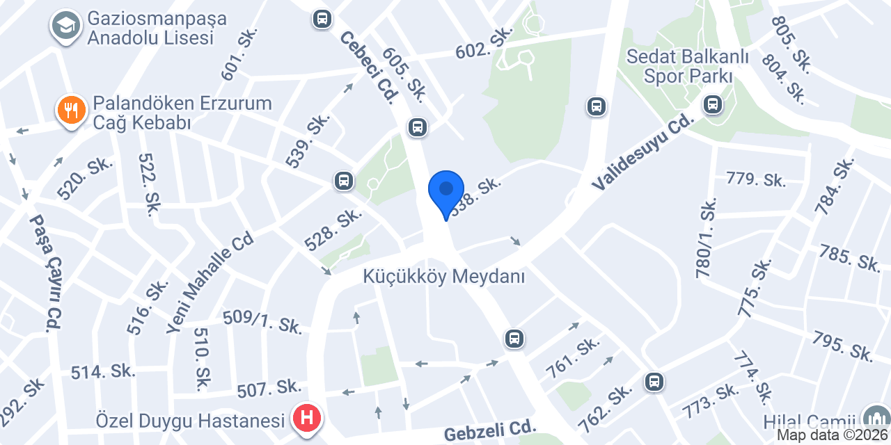 ÖZEL PROJE konumu