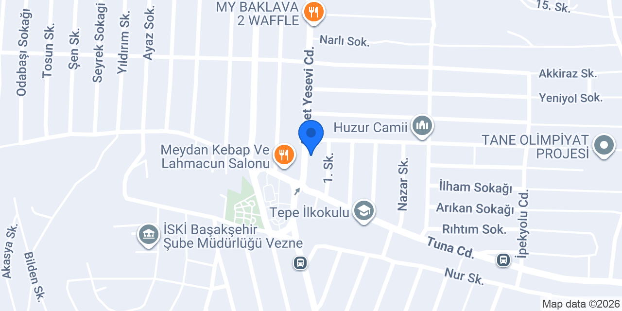 Başakşehir Ülkü Ocakları konumu