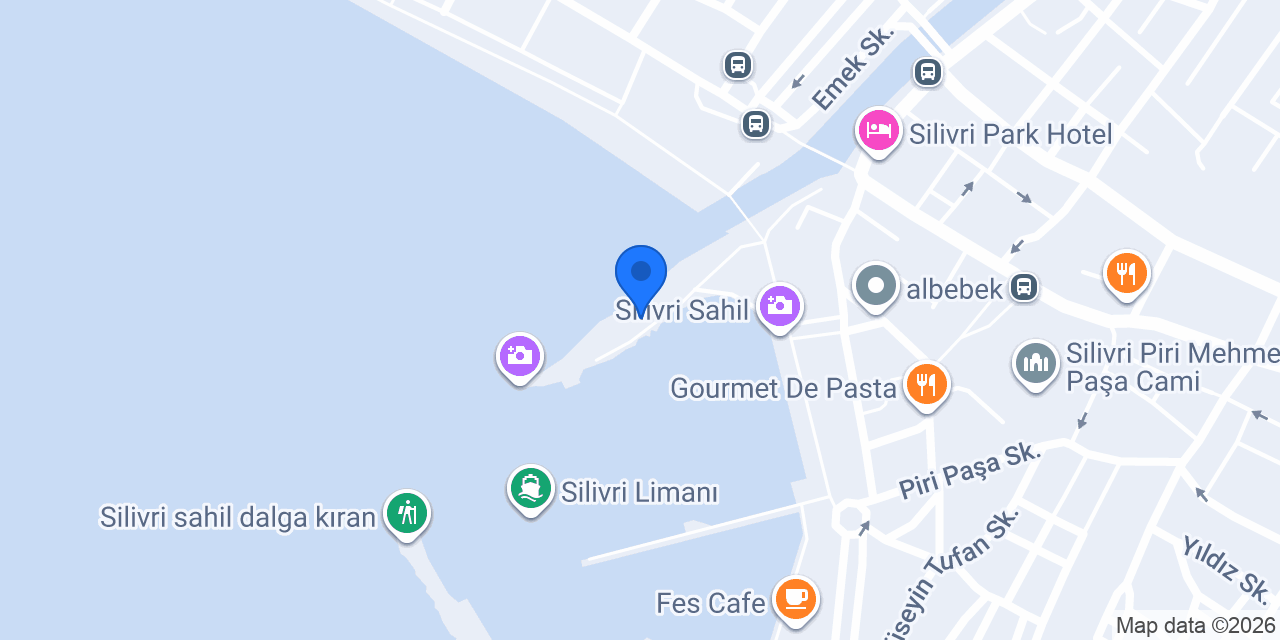 Amiral Cafe konumu