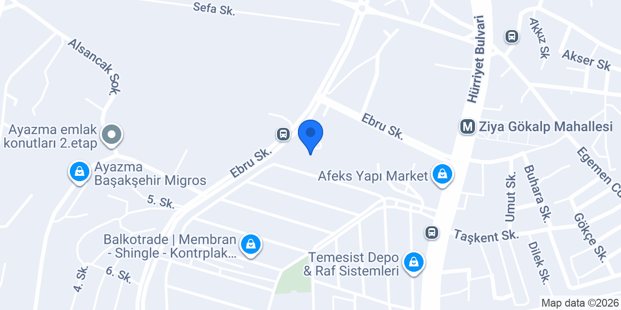 BATI KARADENİZ NAKLİYAT AMBARI konumu