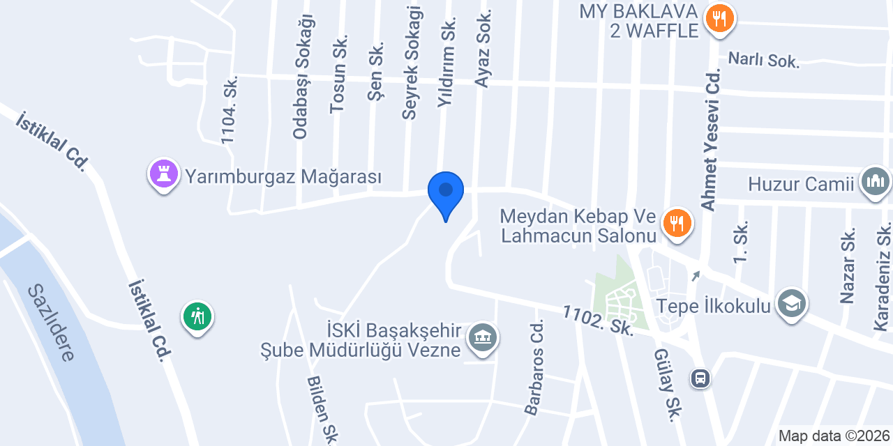 BAŞAKŞEHİR DEVLET HASTANESİ GÜVERCİNTEPE SEMT POLİKLİNİĞİ konumu