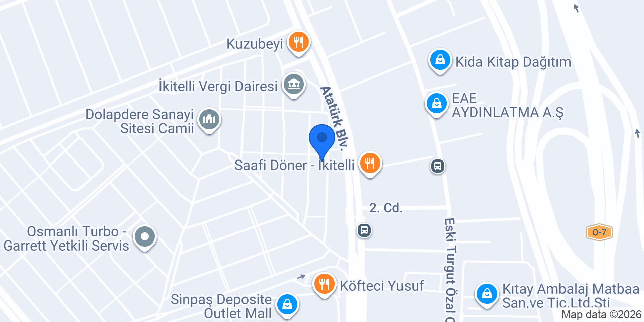 Continental - Ekip Otomotiv konumu