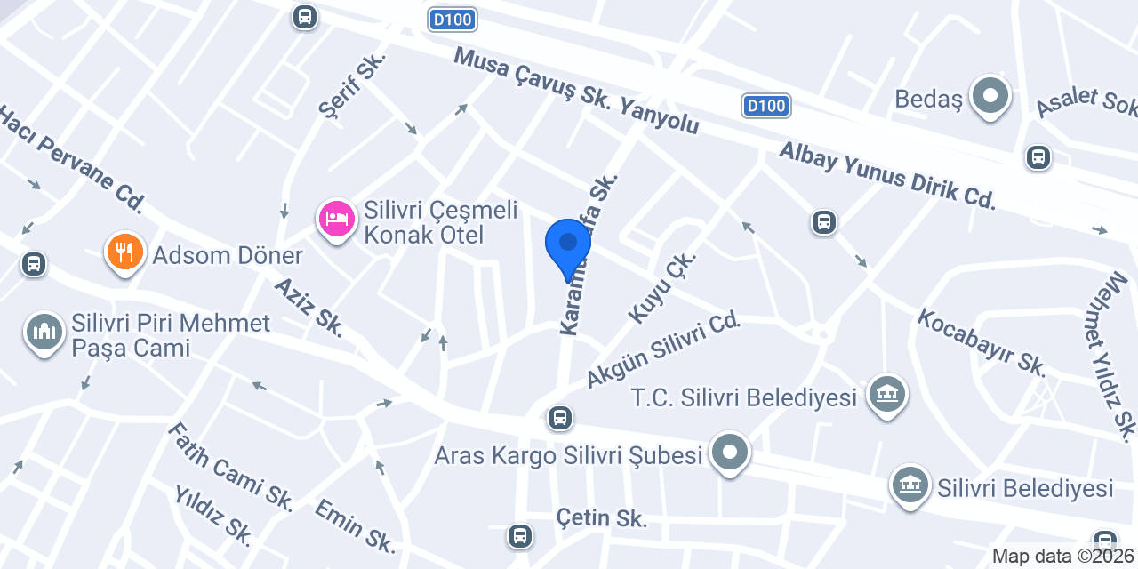 YALÇINLAR AVM konumu