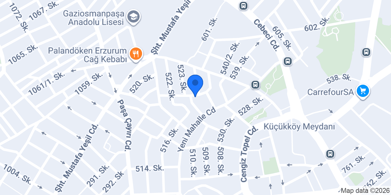 Cimil Cesur Pastacılık konumu