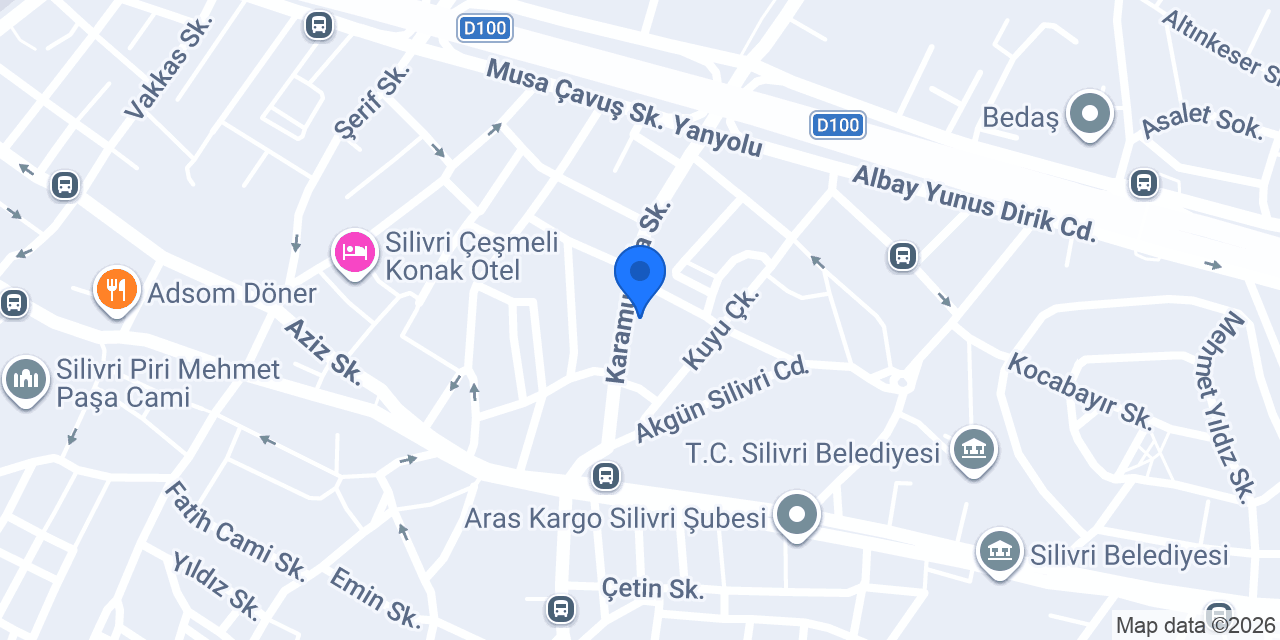 Uğur Halı Silivri konumu