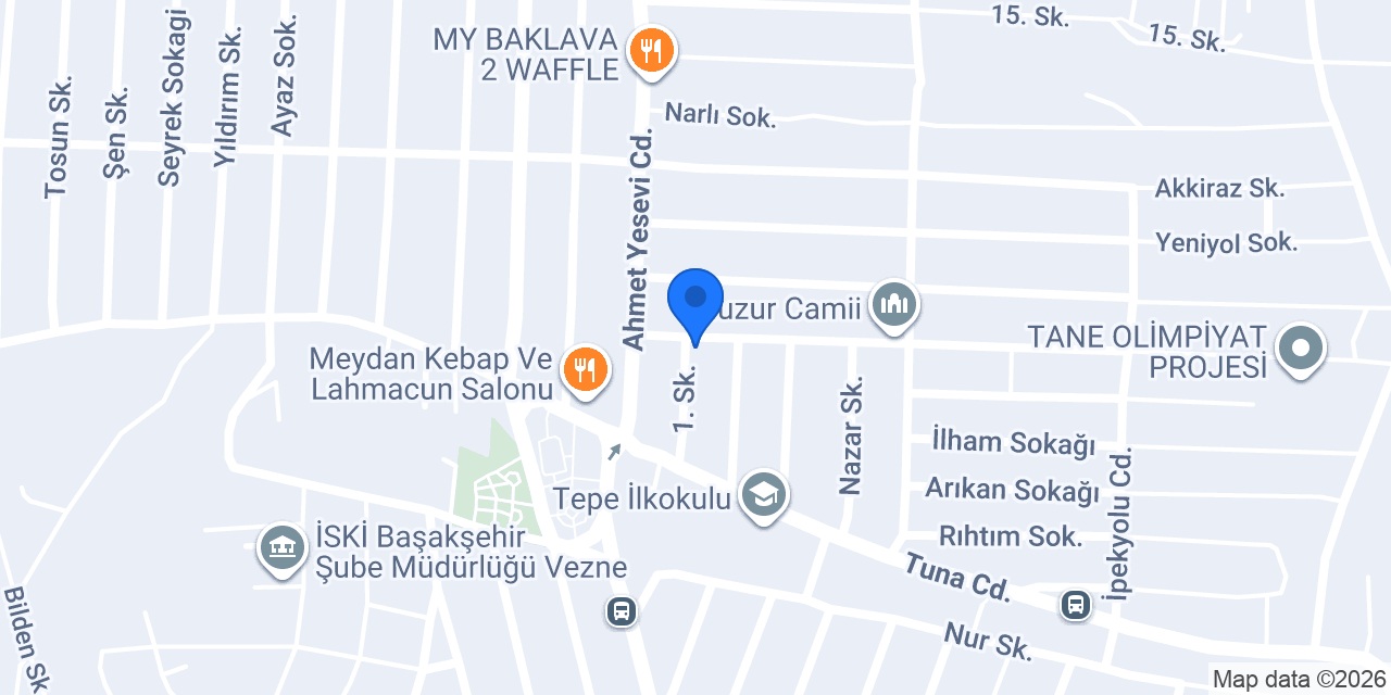 Göksu İnşaat konumu