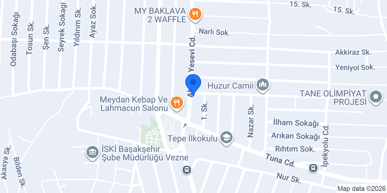 Gül Taksi konumu