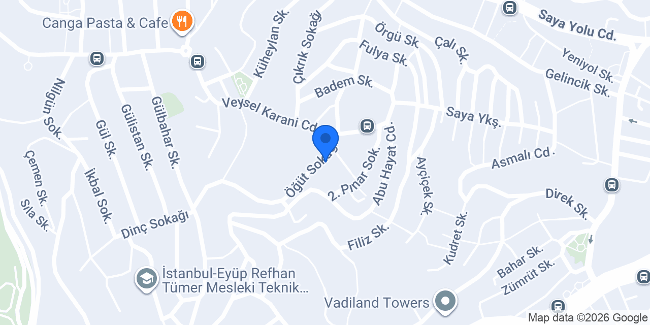 Gözleme evi konumu