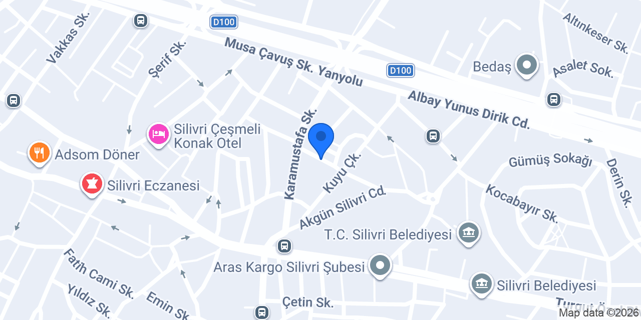 KESKİN TEKNİK konumu