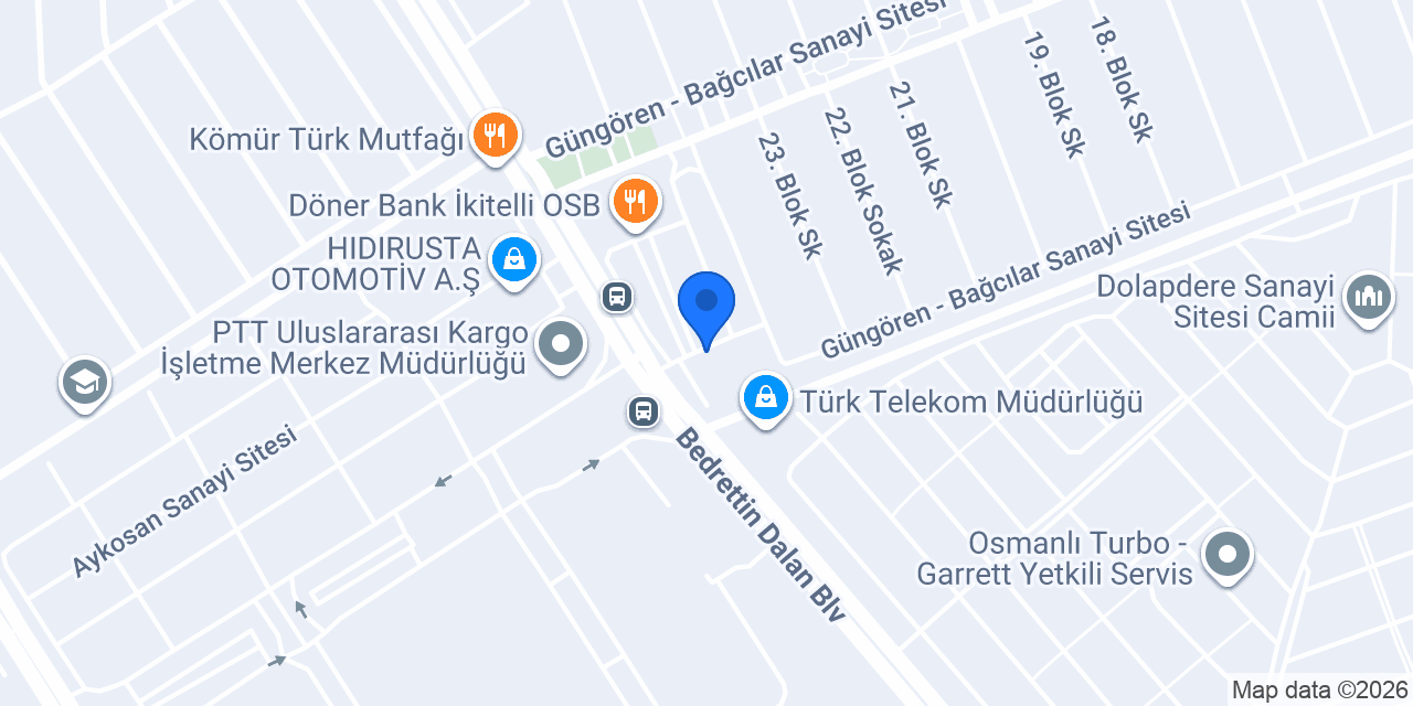 Kuveyt Türk İkitelli Ticari Şubesi konumu