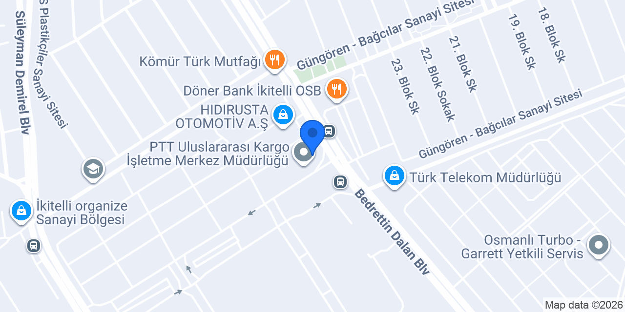 ÖZVERİ KOLEJİ konumu