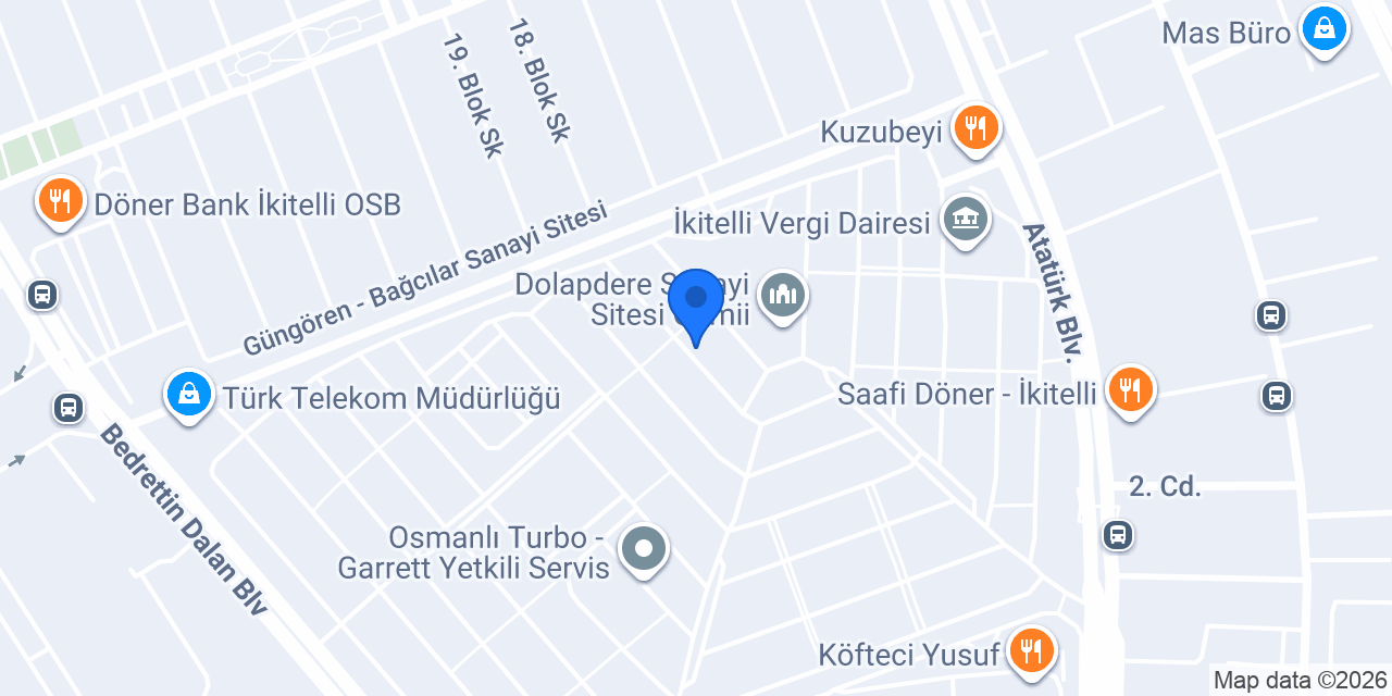 Yılmaz Car Service konumu