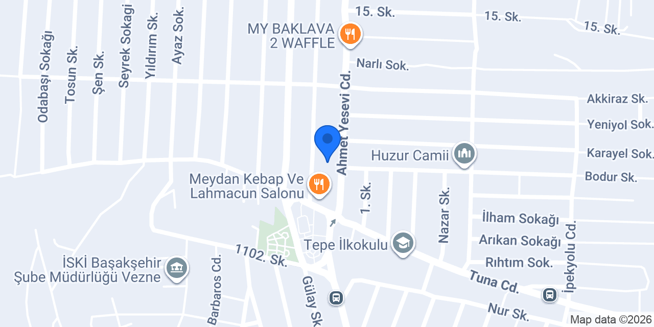 Diş Hekimi Ahmet Fehmi Bayraklı konumu