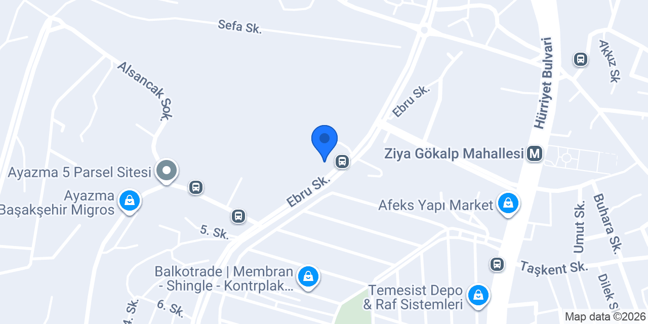Mandel Coffee Ayazma konumu