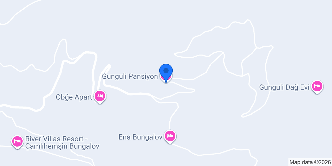 Gunguli Pansiyon konumu