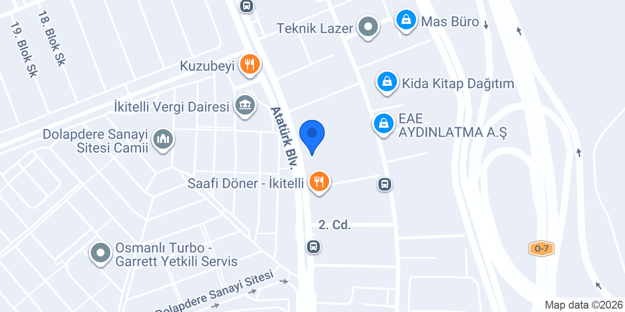 Dilek Pastanesi İkitelli OSB konumu