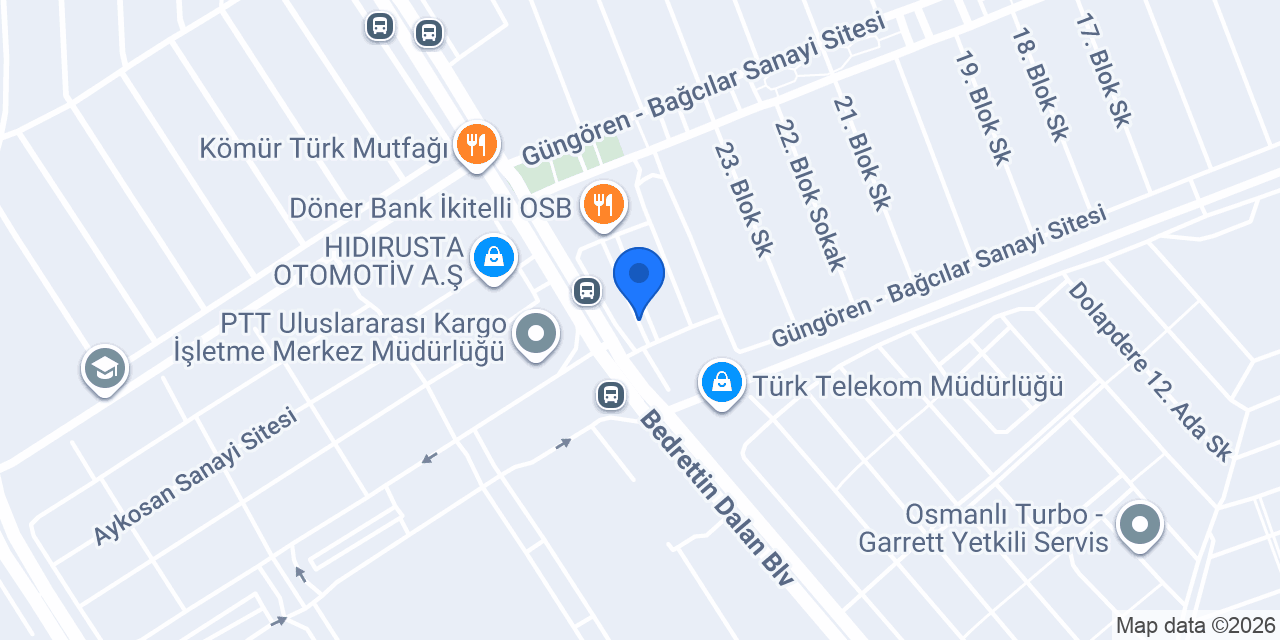 Eliboll Döner konumu
