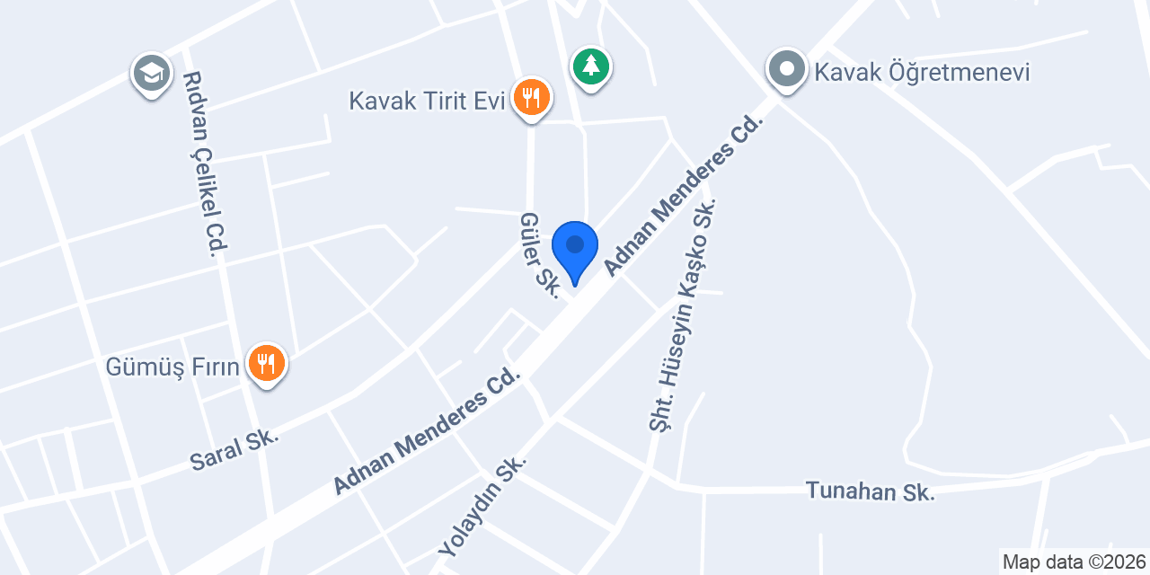 KAVAK İLÇE TARIM VE ORMAN MÜDÜRLÜĞÜ konumu