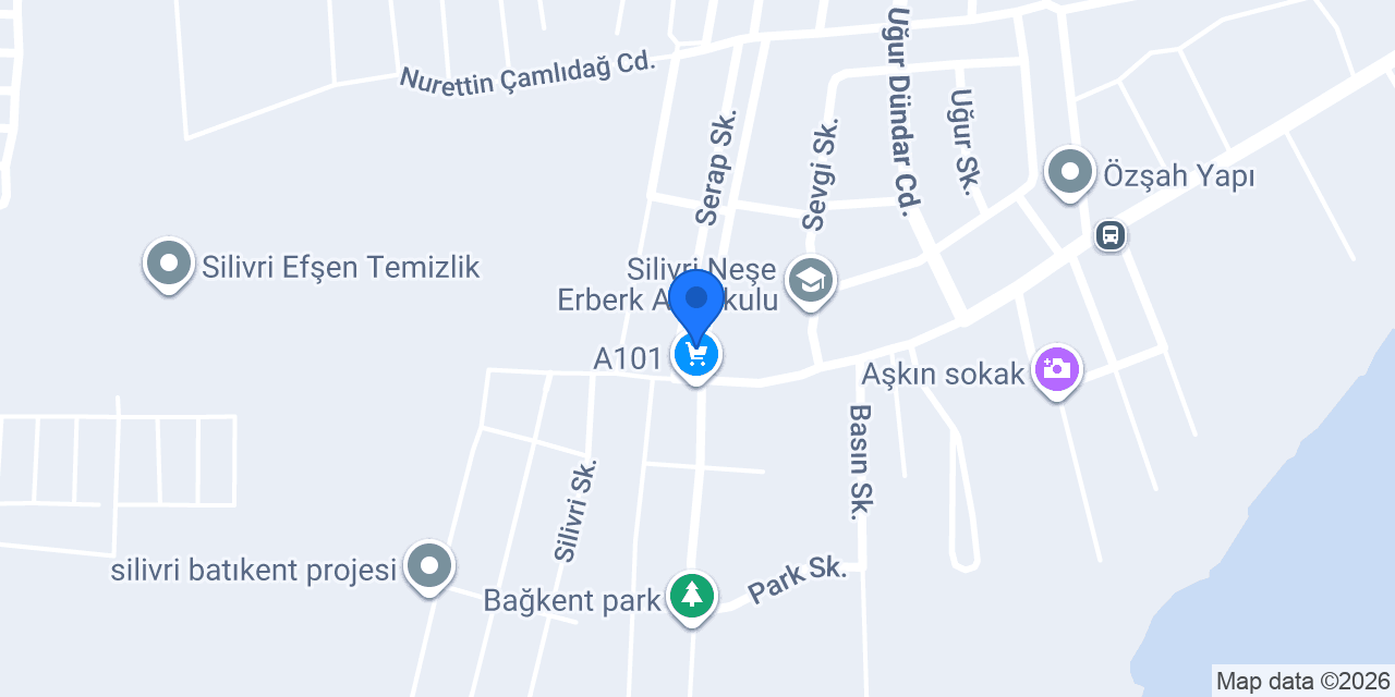 Kırmızı kuaför konumu